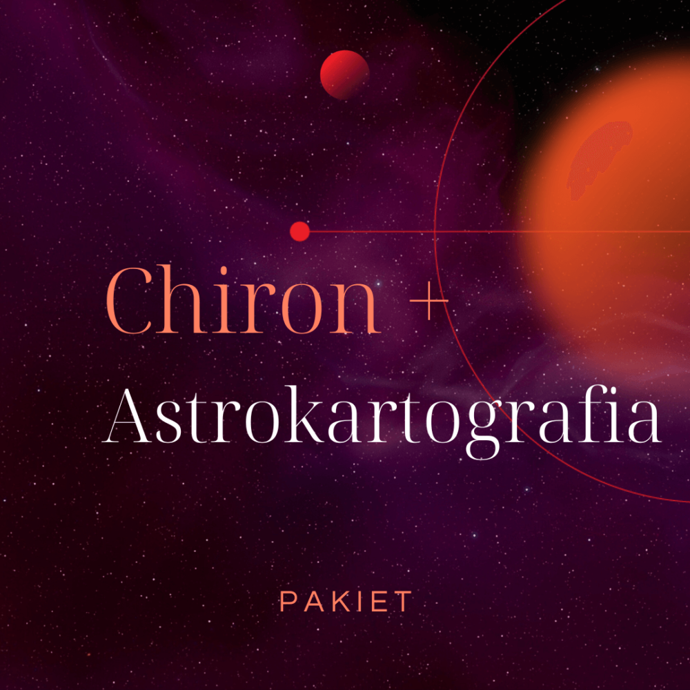 Chiron + Astrokartografia